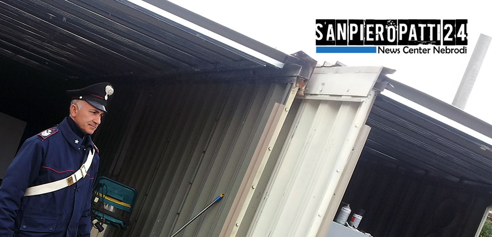 SANTO STEFANO DI CAMASTRA – Sequestrati 19 containers che avrebbero dovuto essere smaltiti da una ditta Orlandina, 3 denunciati