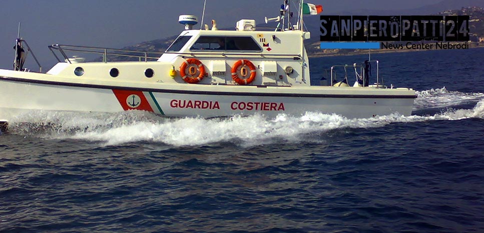 MILAZZO – Operazione di soccorso della Guardia Costiera: unità da diporto a vela con due diportisti irlandesi in difficoltà