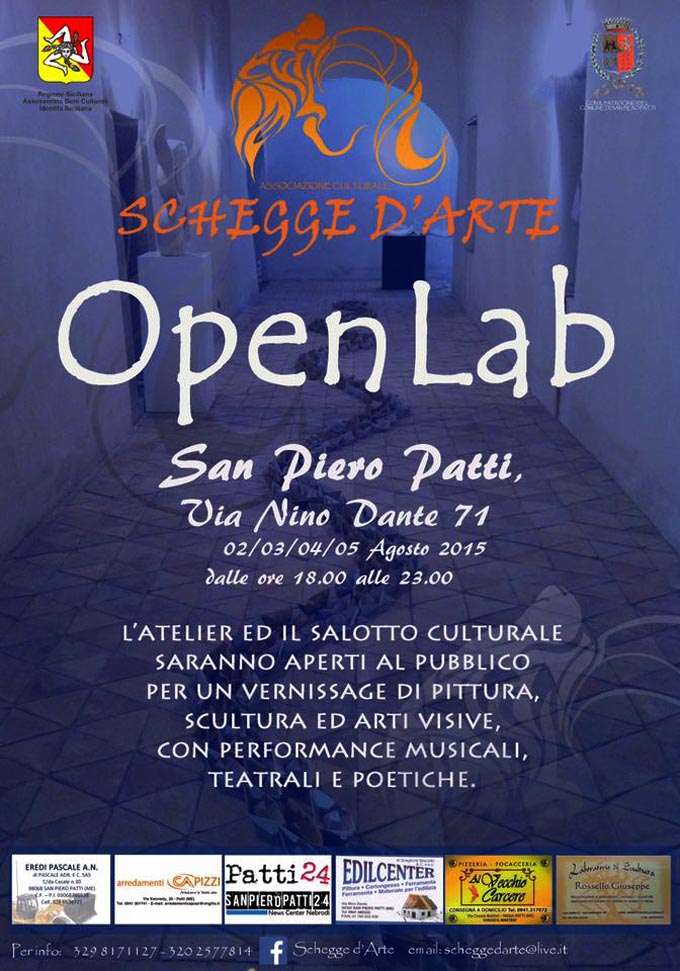 SAN PIERO PATTI – “Open Lab” chiude con ottimi risultati. Milo Floramo ringrazia ospiti e collabortaori