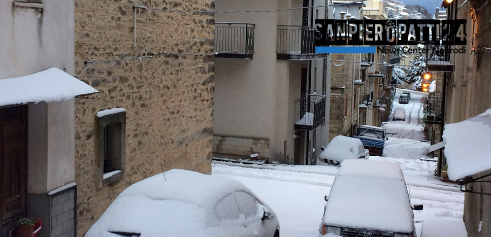 MONTALBANO ELICONA – Emergenza neve. Chiuse le scuole ricadenti nel territorio comunale