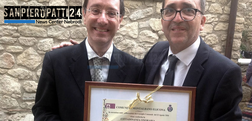 MONTALBANO ELICONA – Cittadinanza onoraria a Gianluca Lambertucci, organista di Papa Francesco