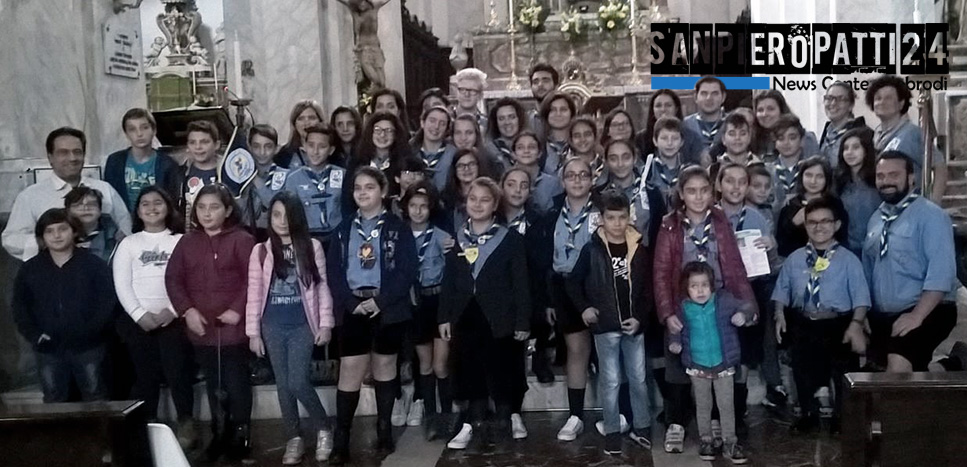 SAN PIERO PATTI – Gli scout dei Gruppi del San Piero Patti e del Capo D’Orlando insieme per festeggiare il World Thinking Day 2017