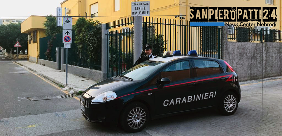 FALCONE – Maltratta la madre e la sorella, sottoposto agli arresti domiciliari dai Carabinieri