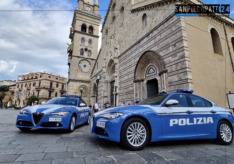 MESSINA – La nuova Alfa Giulia della Polizia di Stato in livrea bianco-azzurra destinata al controllo del territorio